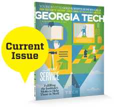 Georgia Tech Alumni Magazine Current Issue Cover